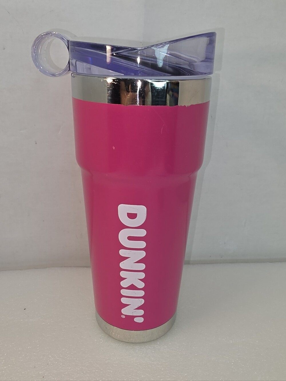 Dunkin (2022) 24oz. Limited Edition Pink Stainless Steel Insulated Travel Cup